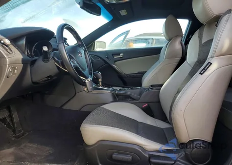 2013 Hyundai Genesis Coupe 2.0T from USA, damaged, VIN KMHHT6KD2DU095667